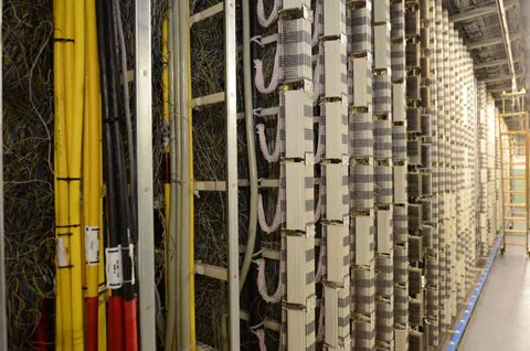 Central de cobre de telefónica. Central de cobre de telefónica.