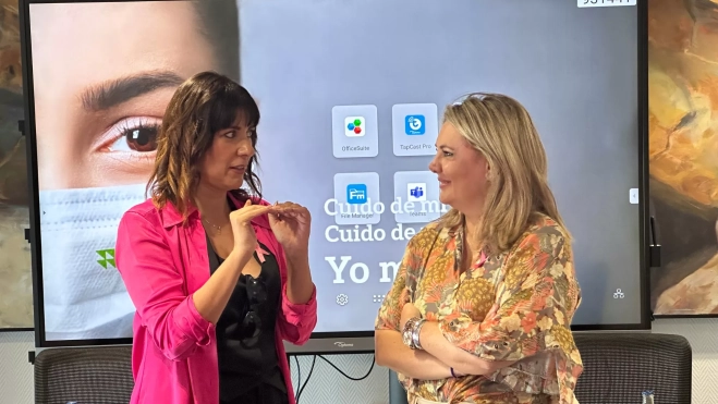 Yaneli Hernández y Herminia Rodríguez / ATLÁNTICO HOY- MARCOS MORENO