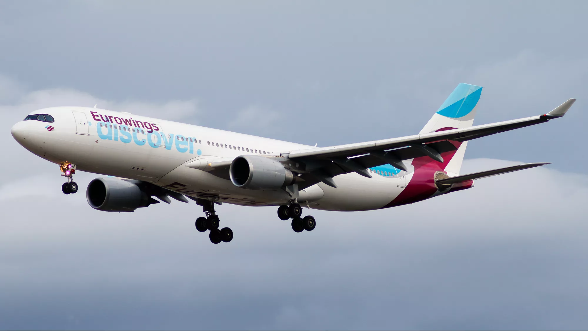 Un avión de Eurowings./ ARCHIVO