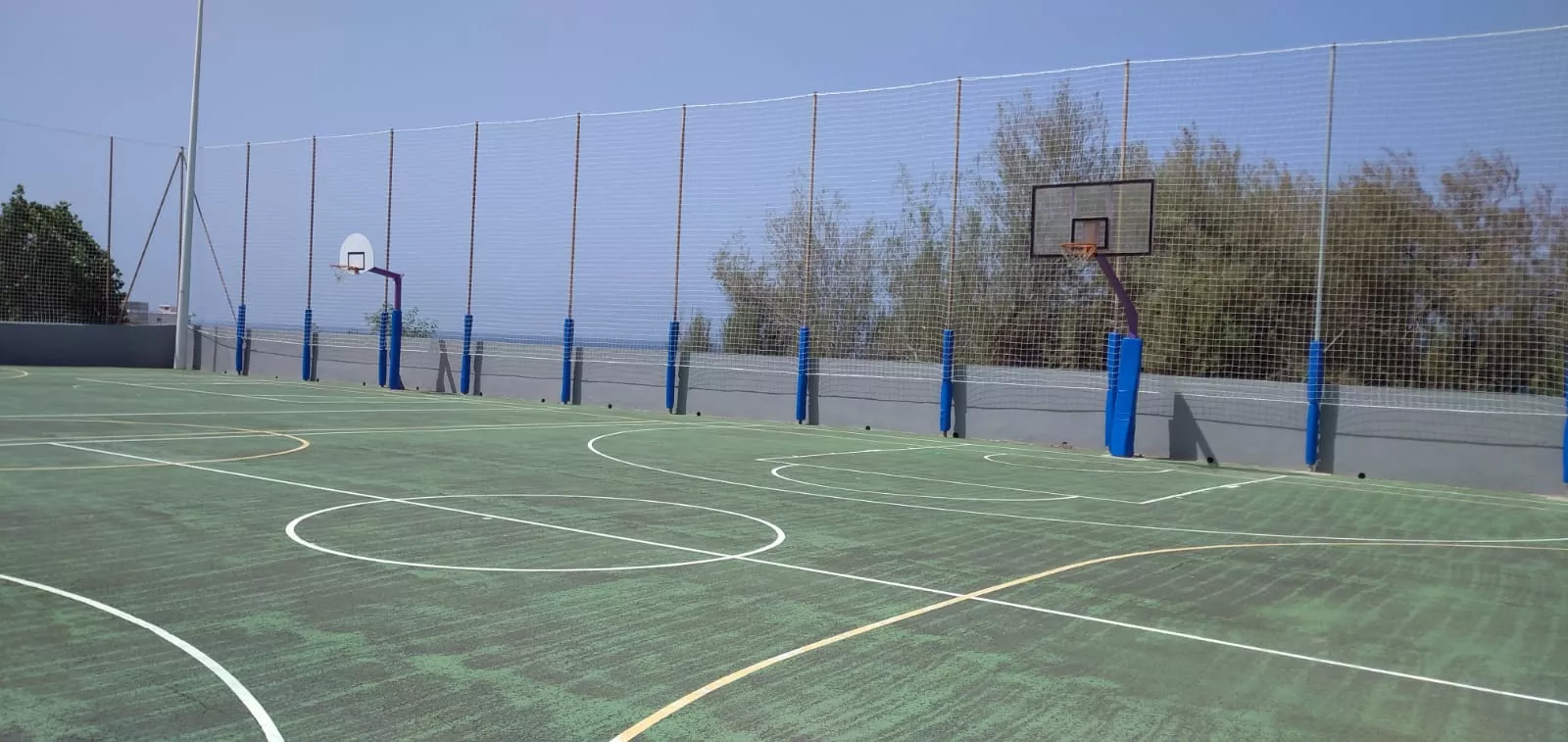 Polideportivo de Bajamar, en La Laguna./ CEDIDA