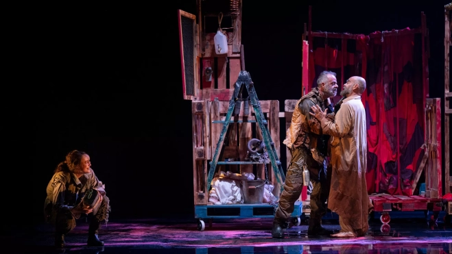 Una escena de 'Protocolo del quebranto' / FUNDACIÓN AUDITORIO Y TEATRO 