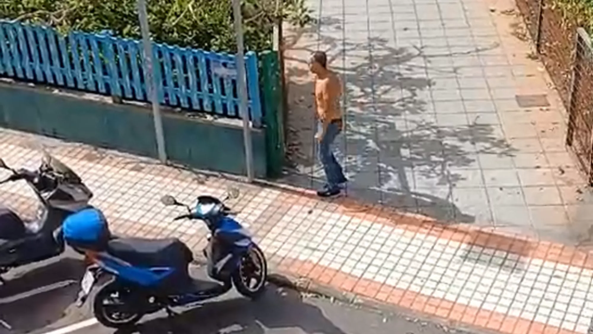 Imagen del hombre que porta el cuchillo / CEDIDA