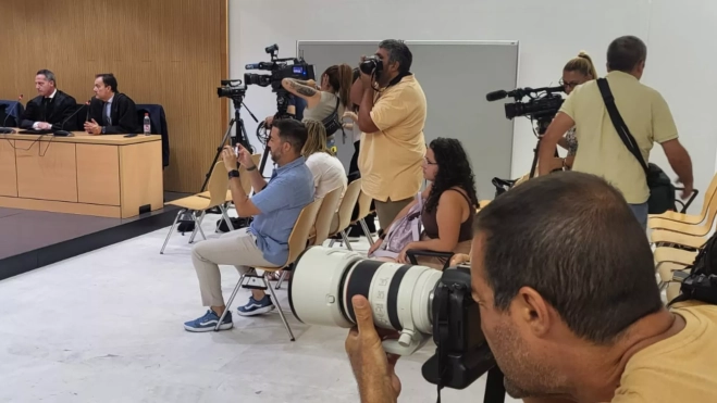 El comienzo del juicio atrajo una gran expectación mediática.ATLÁNTICO HOY