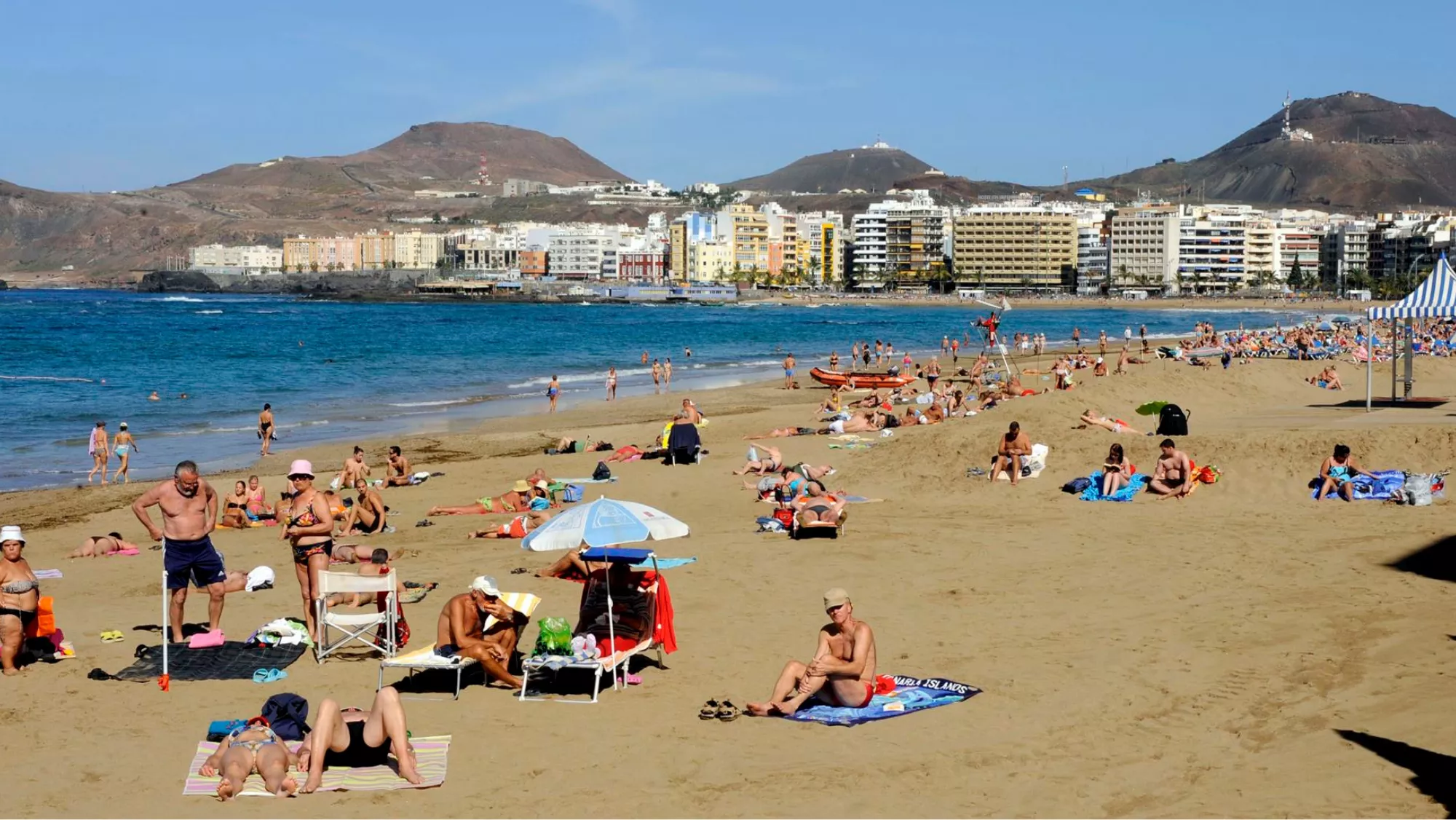 Una playa en Canarias / EFE