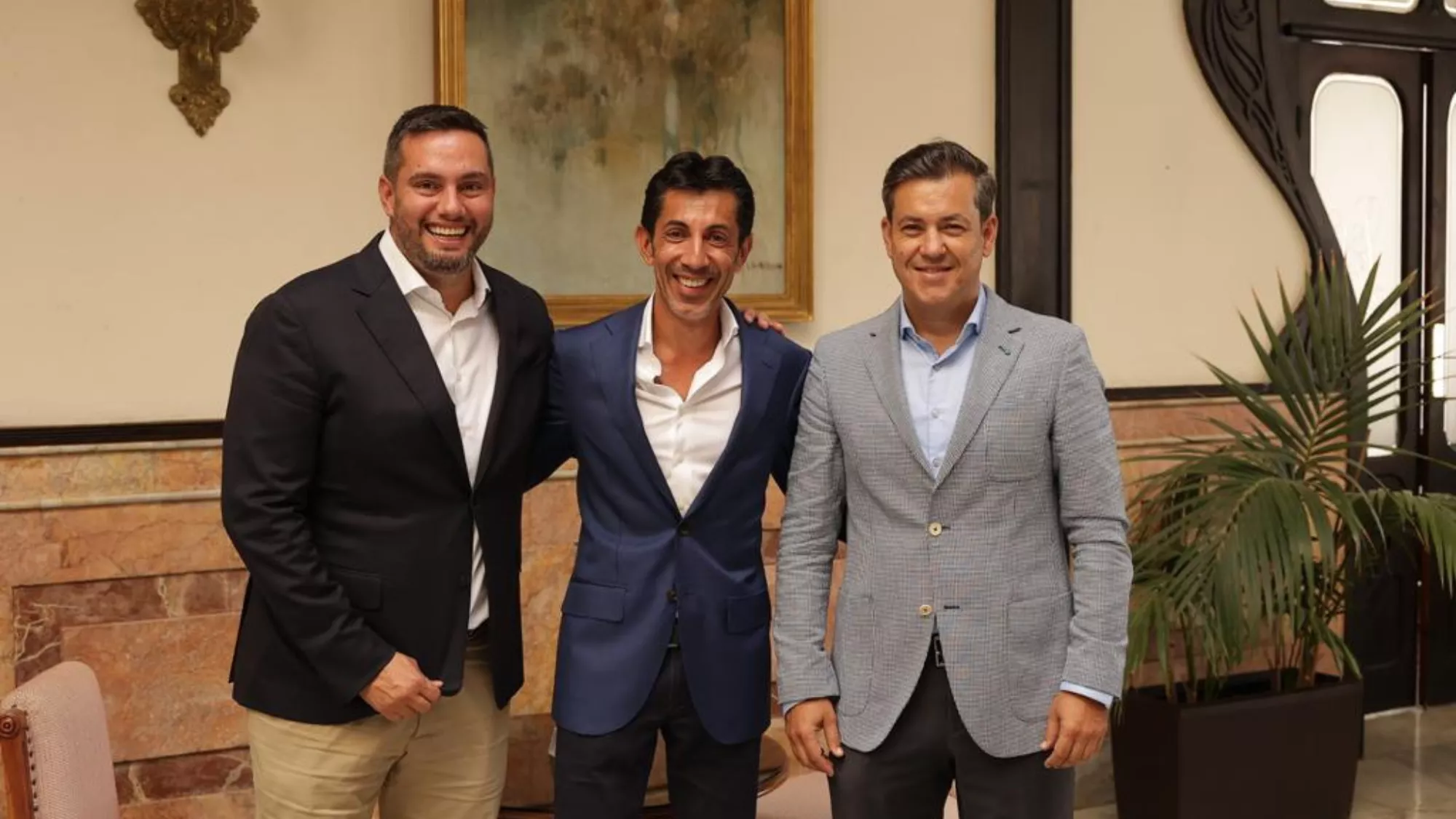 Acosta Matos, Pedro Andueza y Raju Daswani / CÍRCULO DE EMPRESARIOS DE GRAN CANARIA