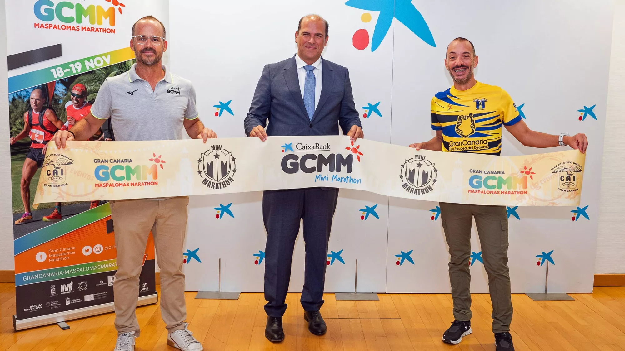 Daniel González, Manuel Afonso y Alejandro Santana / CAIXABANK Daniel González, Manuel Afonso y Alejandro Santana / CAIXABANK