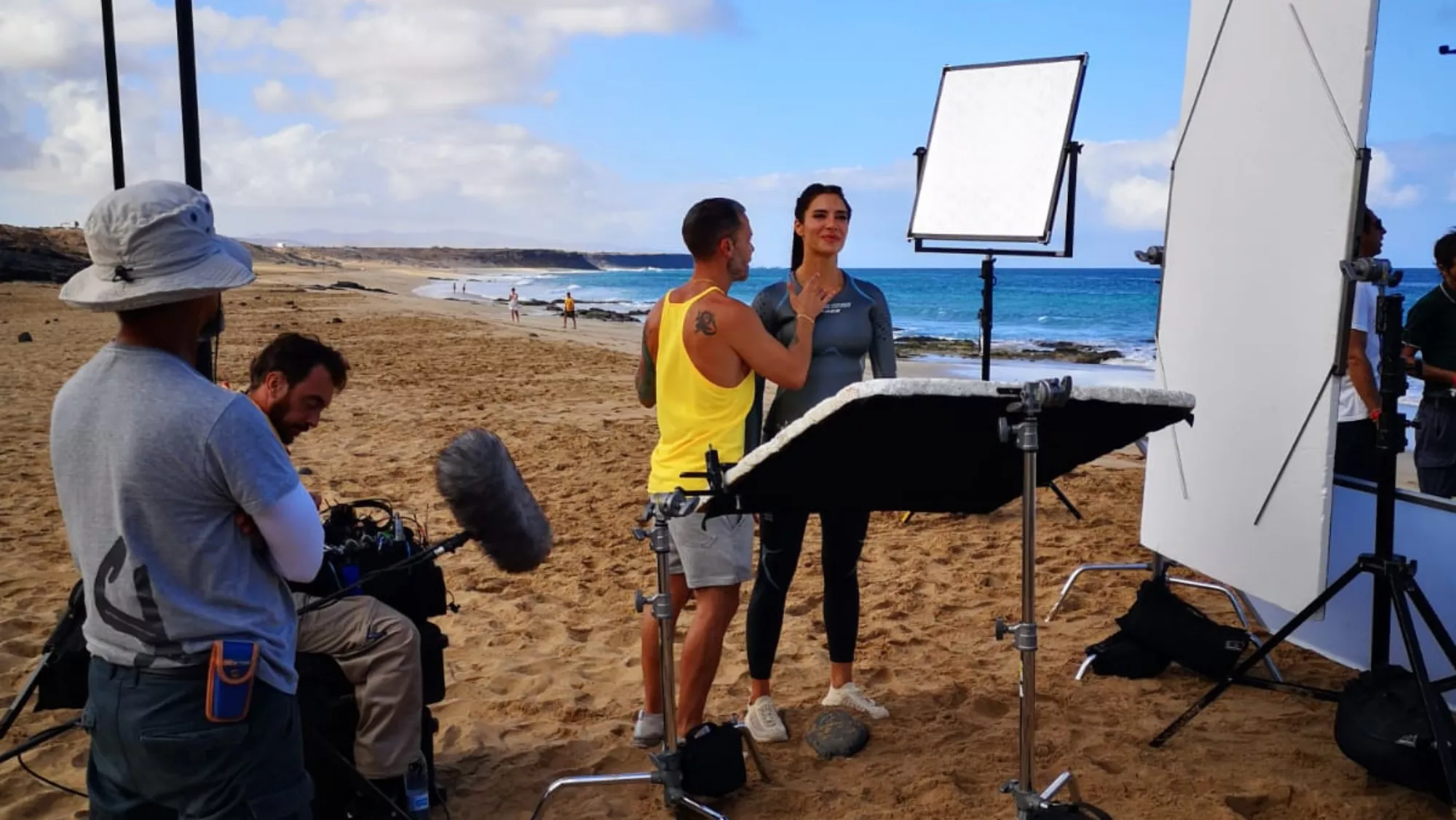 Rodaje de un spot publicitario en las Islas./ GOBIERNO DE CANARIAS