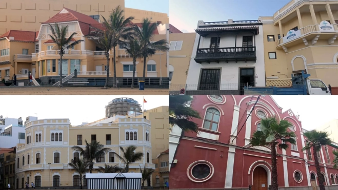 Edificios que serán protegidos tras la declaración de Bien de Interés Cultural / MI PLAYA DE LAS CANTERAS