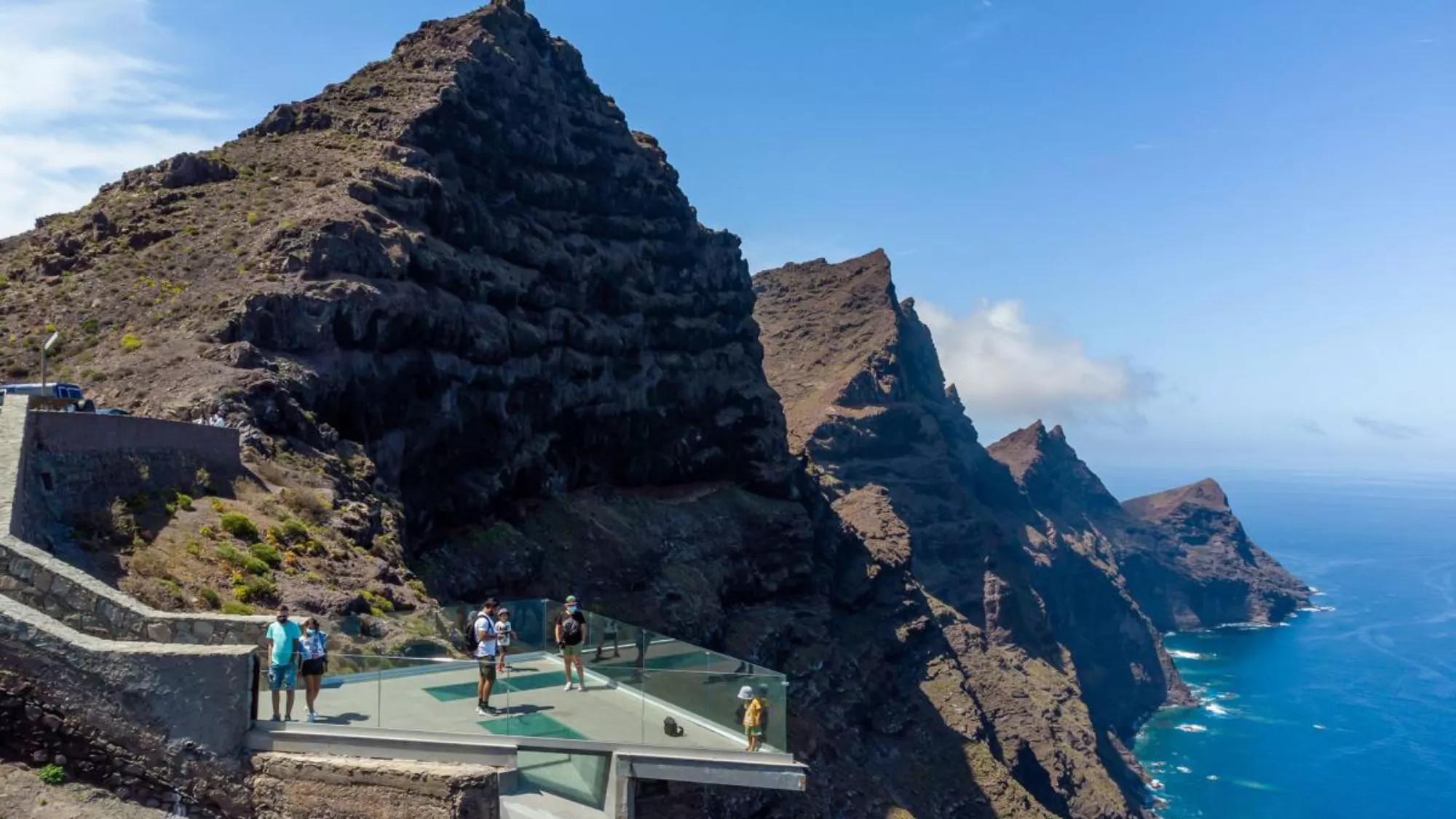 Imagen del mirador del Balcón, en La Aldea / HOLA ISLAS CANARIAS