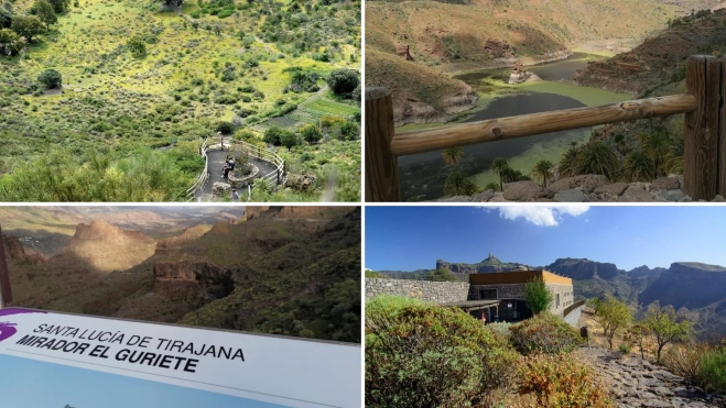 Imagen de los miradores de Gran Canaria / MONTAJE AH - HOLA ISLAS CANARIAS Imagen de los miradores de Gran Canaria / MONTAJE AH - HOLA ISLAS CANARIAS