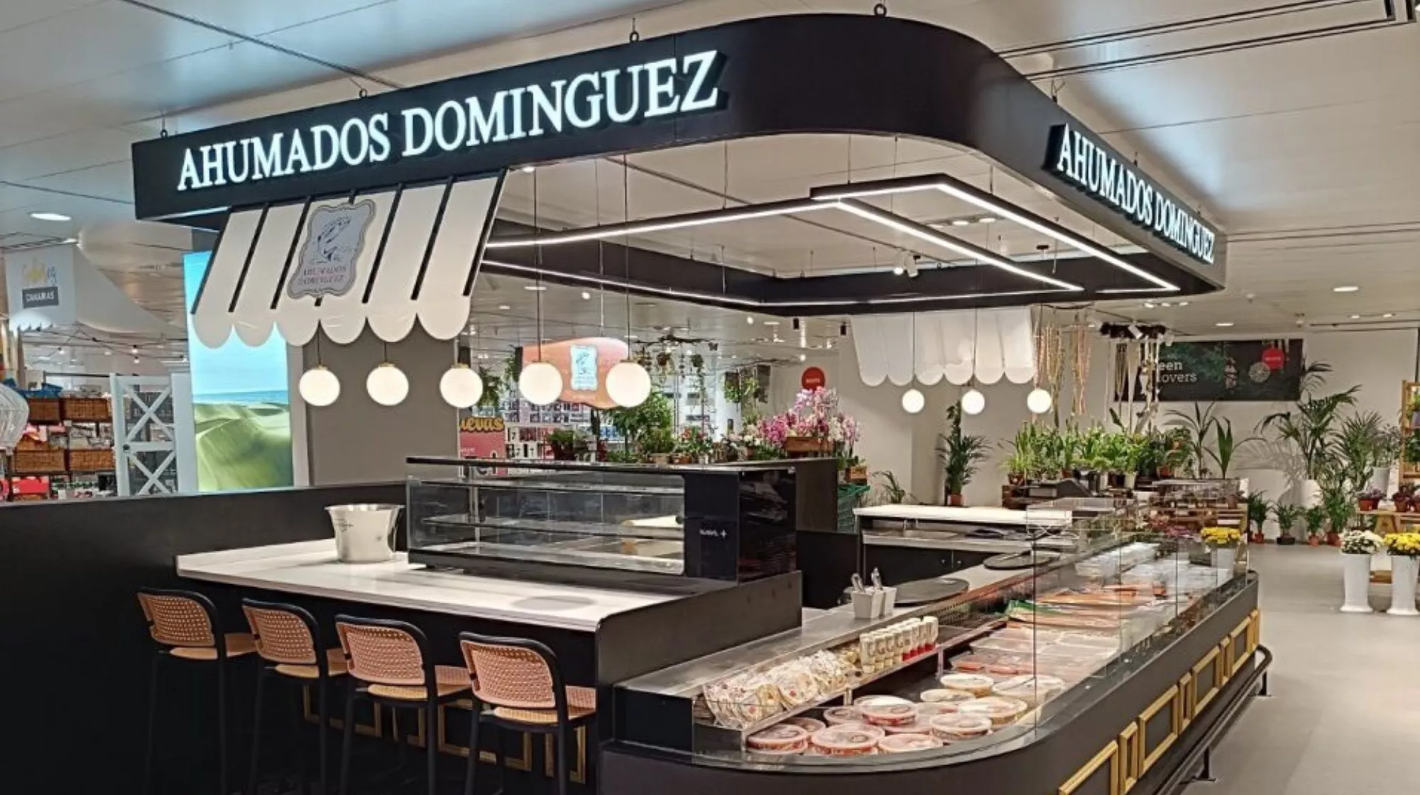 Espacio de Ahumados Domínguez en El Corte Inglés./ CEDIDA