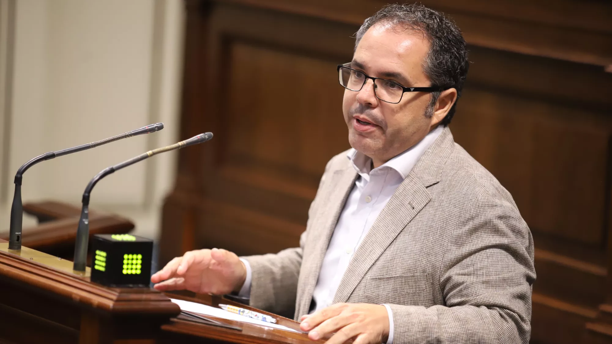 Imagen del diputado Gustavo Santana, del PSOE / PSOE