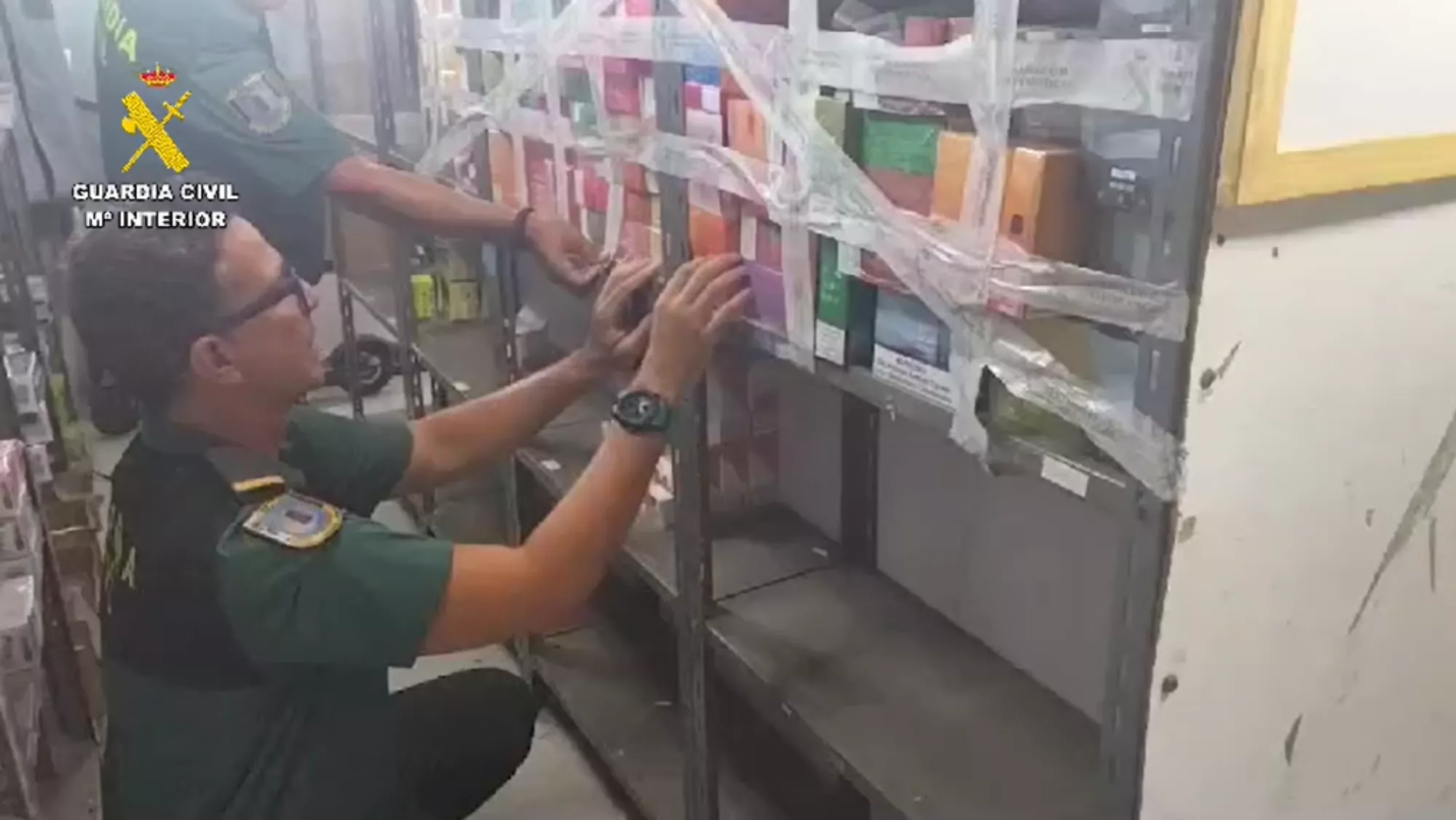 Imagen de los productos de vapeo ilegales / GUARDIA CIVIL 