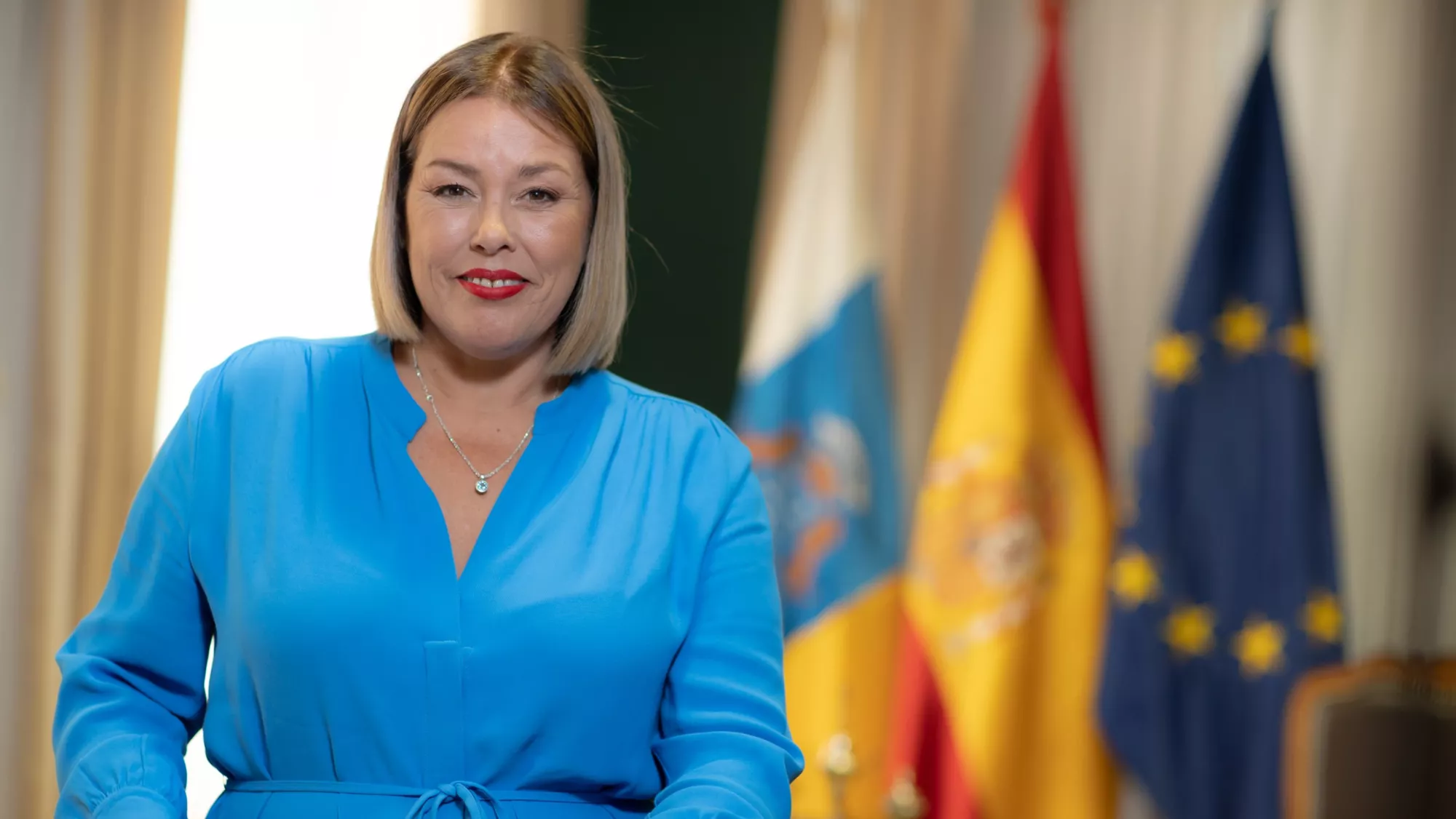 Astrid Pérez, presidenta del Parlamento de Canarias / AH