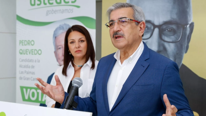 El presidente de Nueva Canarias (NC), Román Rodríguez / EFE