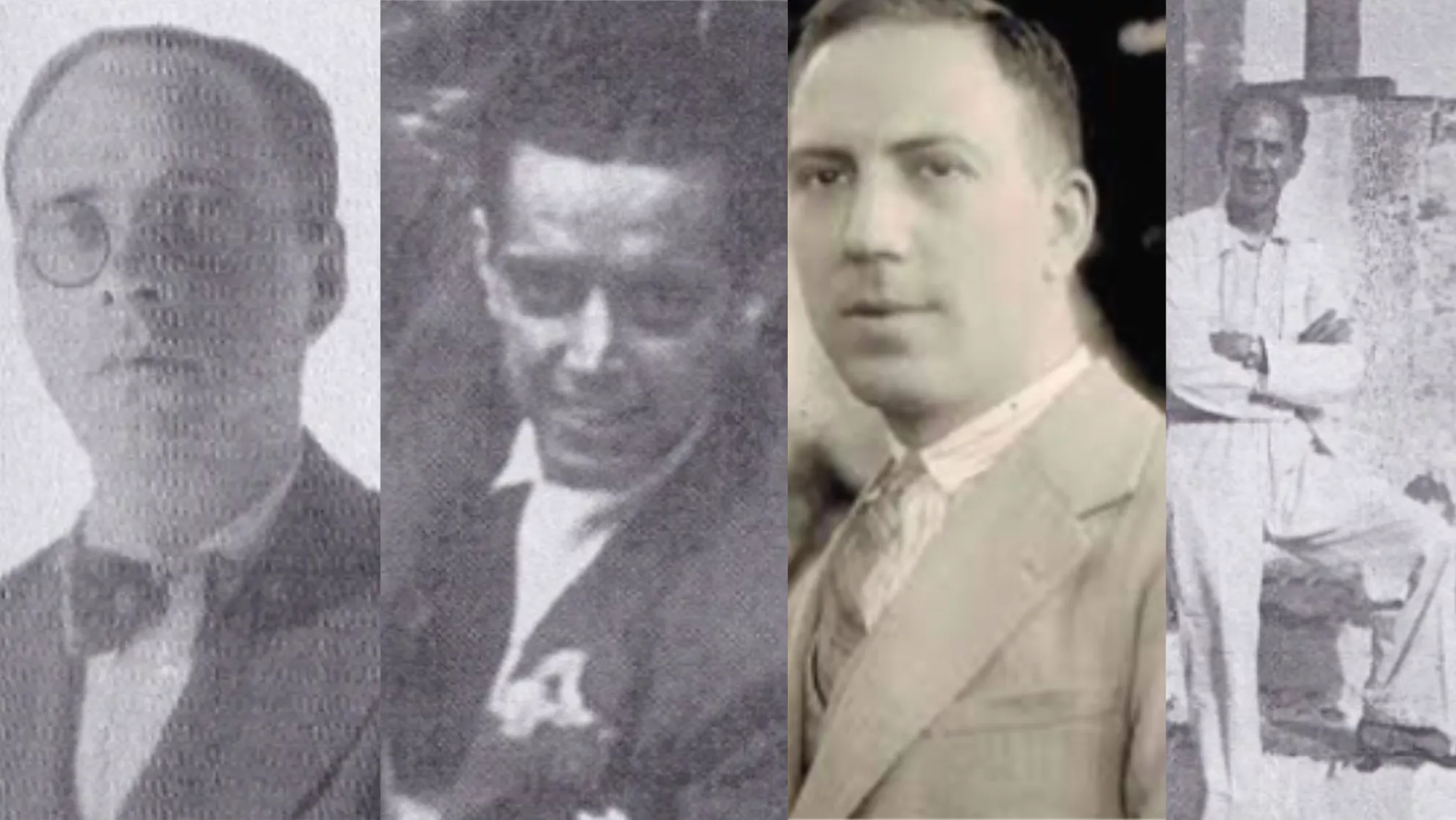 Fusilados por el franquismo en La Orotava / Montaje AH