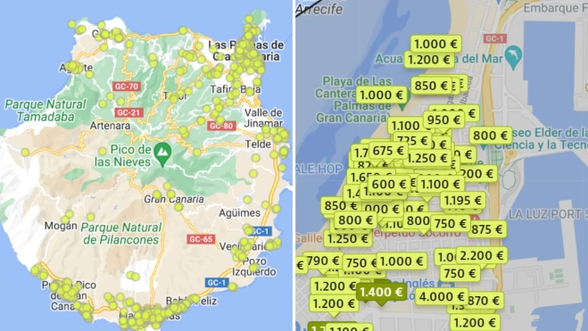 Situación de los alquileres en Gran Canaria.IDEALISTA