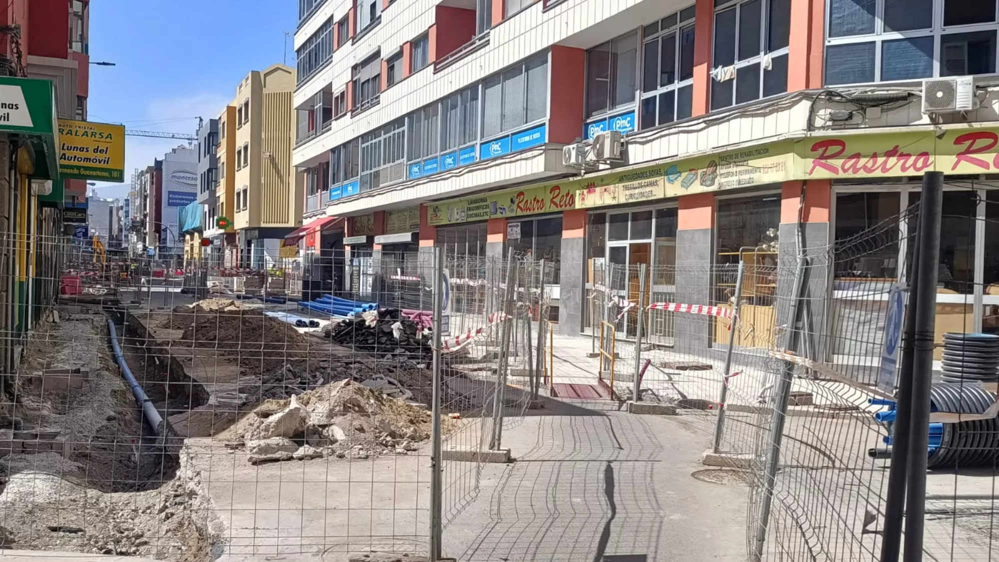 Abaldo denuncia al Ayuntamiento de Las Palmas de Gran Canaria por impago en las obras de Guanarteme. / AH