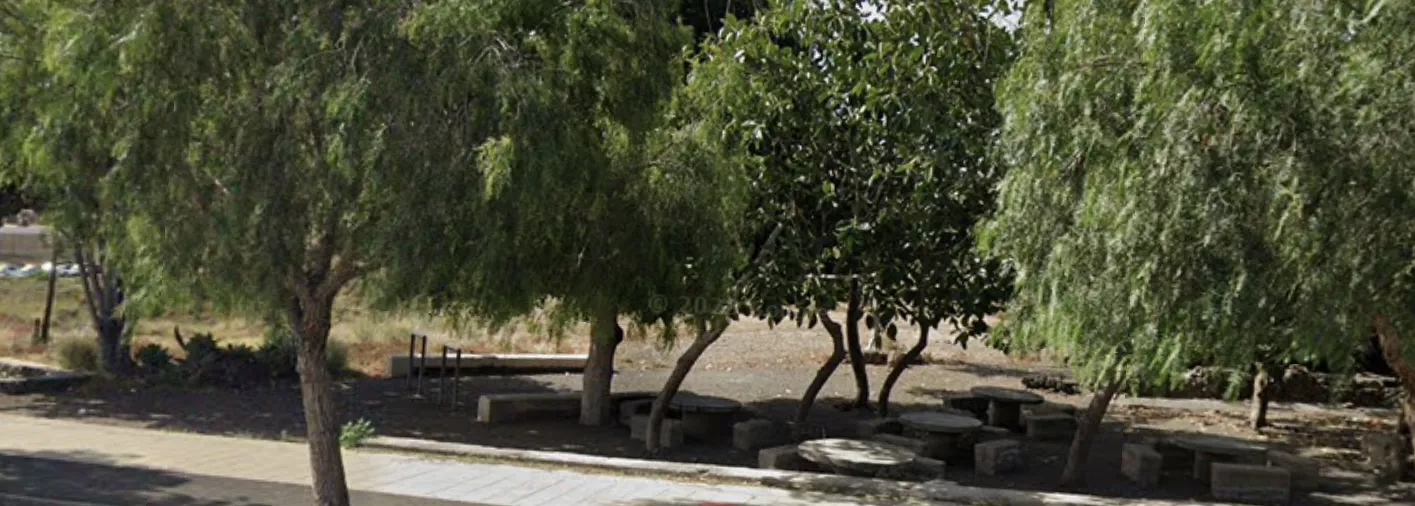 Merendero en la zona recreativa Los Ficus en Güímar, Tenerife. / GOOGLE