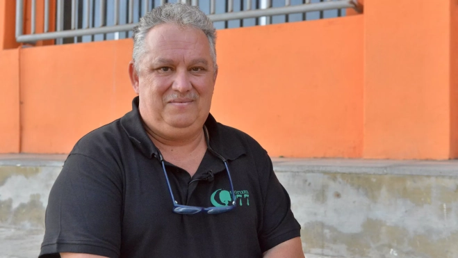 Antonio Arencibia, director del centro de acogida para menores migrantes de Valverde, en El Hierro / EFE- GELMERT FINOL