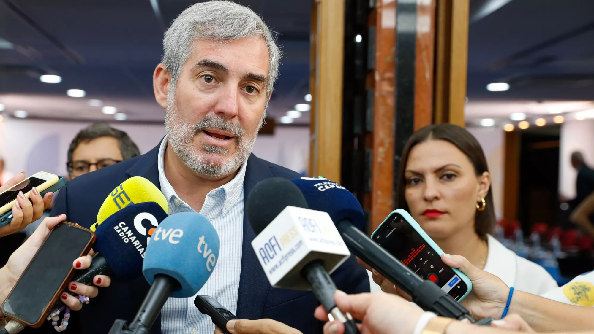 El presidente de Canarias, Fernando Clavijo / EFE - ELVIRA URQUIJO