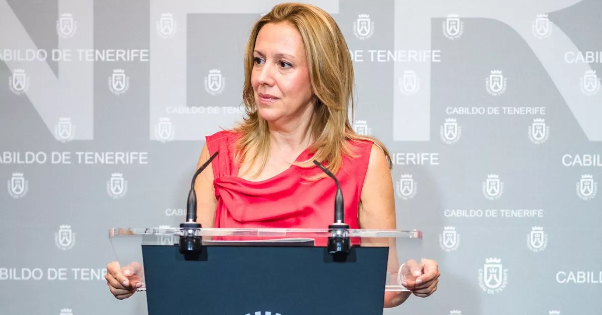 La presidenta del Cabildo de Tenerife, Rosa Dávila. / CEDIDA La presidenta del Cabildo de Tenerife, Rosa Dávila. / CEDIDA
