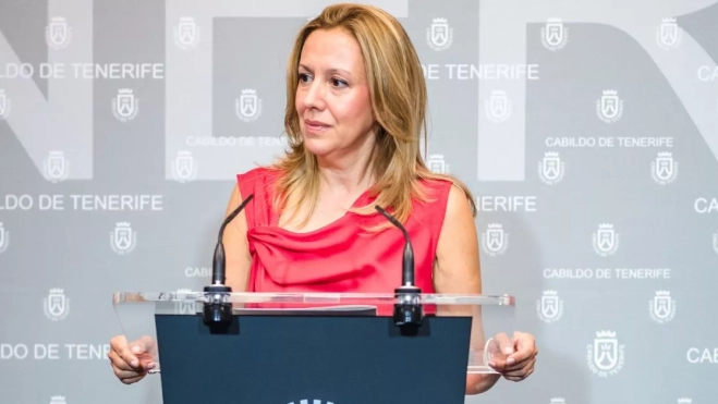 La presidenta del Cabildo de Tenerife, Rosa Dávila. / CEDIDA