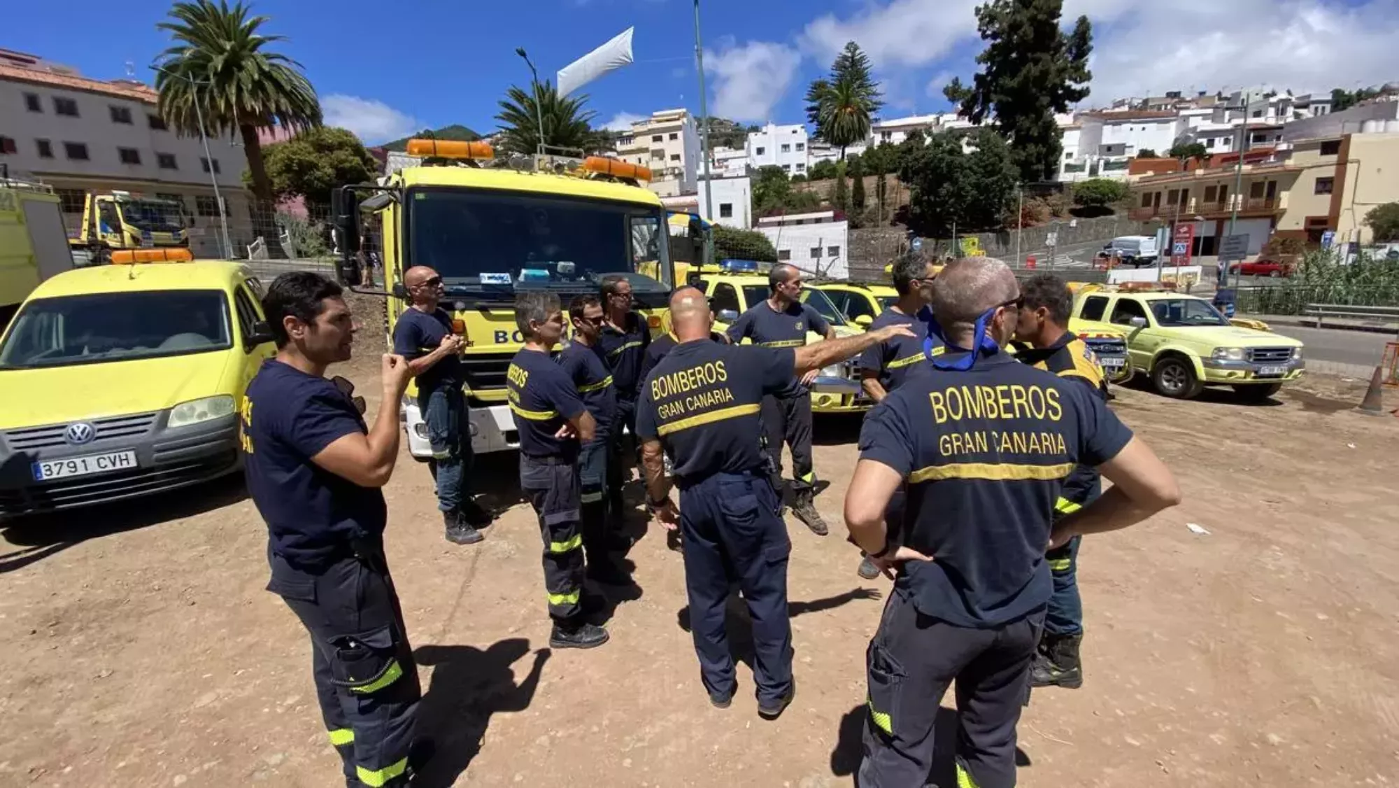 Bomberos del Consorcio de Emergencia de Gran Canaria / EFE