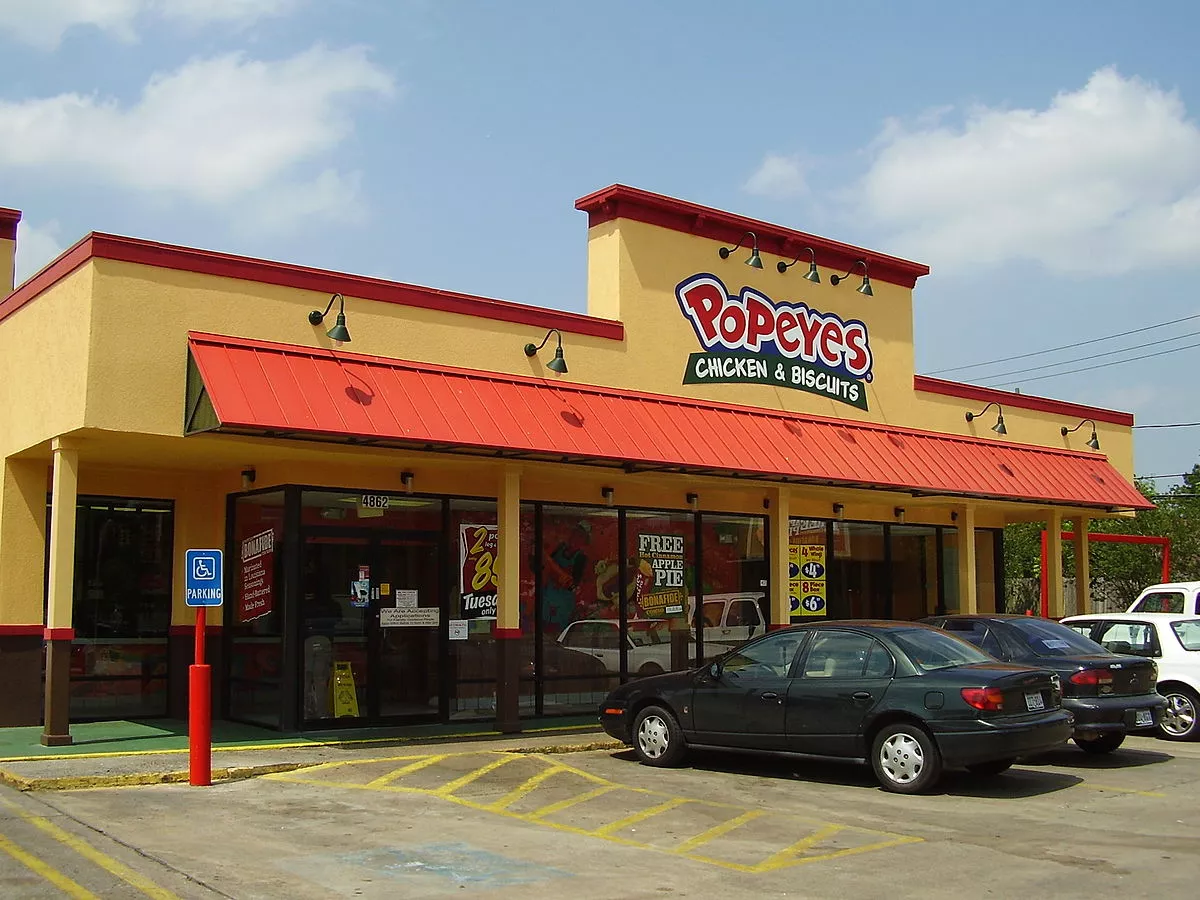 Tienda de Popeyes en Estados Unidos./ WIKIPEDIA