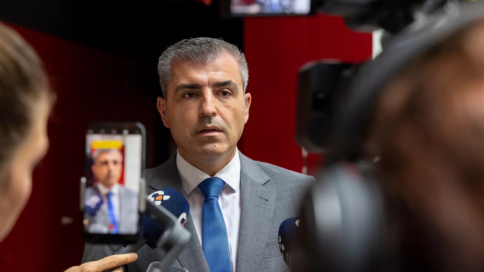 El vicepresidente del Gobierno de Canarias y líder del PP en las Islas, Manuel Domínguez / EFE - QUIQUE CURBELO