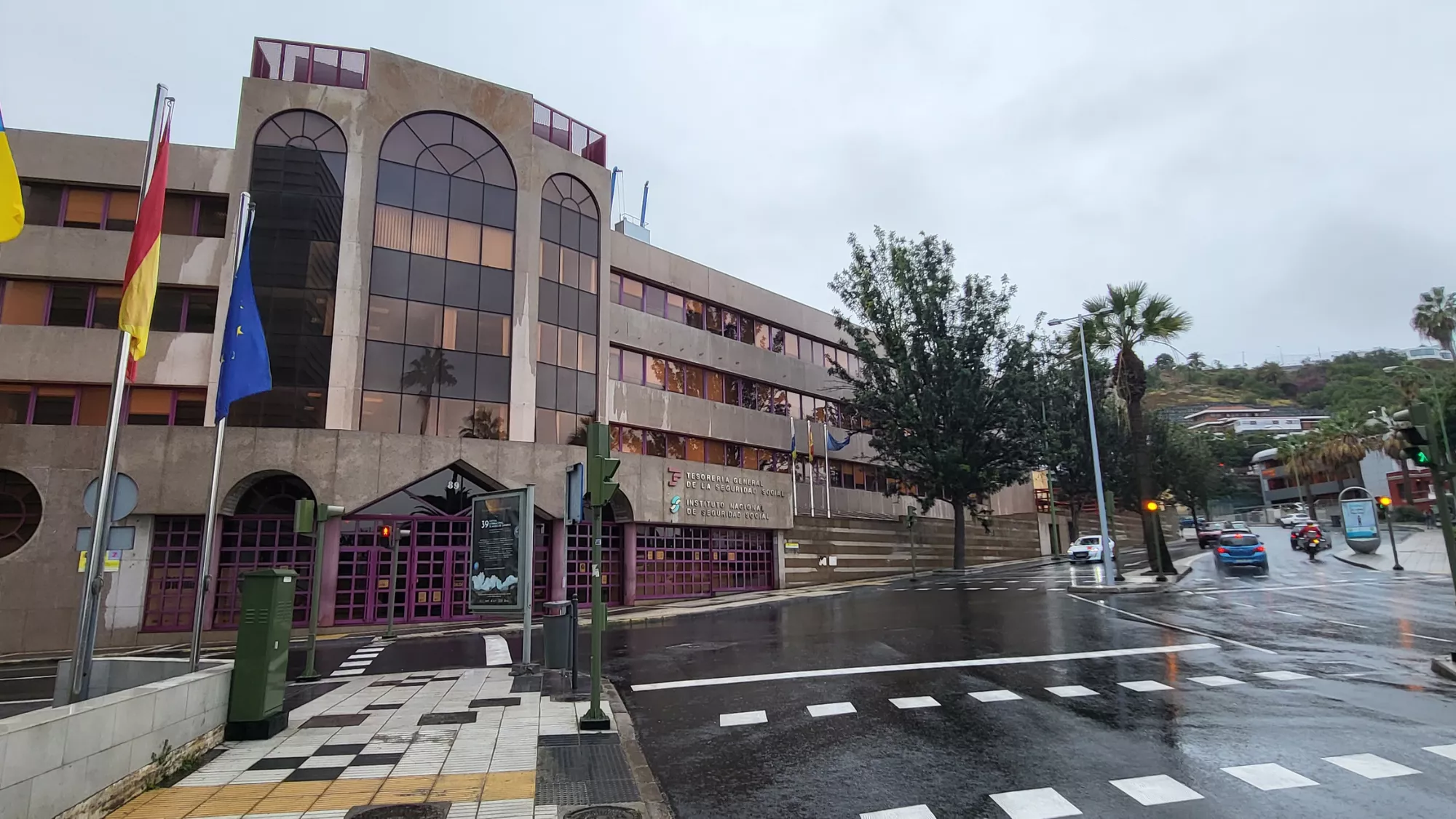 Edificio de la Tesorería General de la Seguridad Social a  la que el hombre engañaba contratando extranjeros a los que regularizaba para que cobraran prestaciones. / ATLÁNTICO HOY
