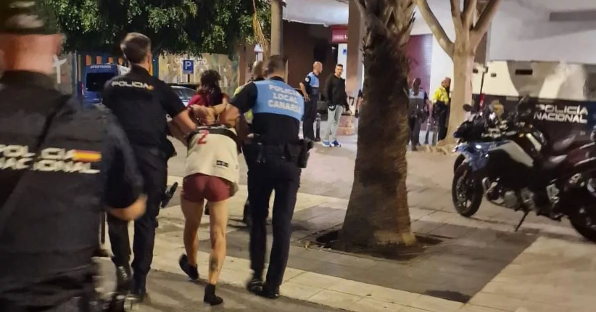 Detención del joven que apuñaló a otro en El Cuadrilátero / CEDIDA