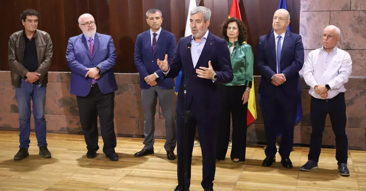 Fernando Clavijo expone a los medios las conclusiones tras la reunión del Consejo Asesor