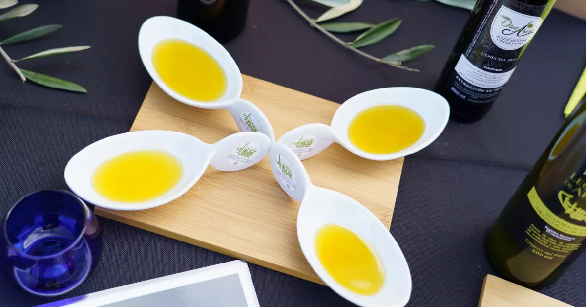 Aceite de oliva virgen extra de Tenerife./ CEDIDA