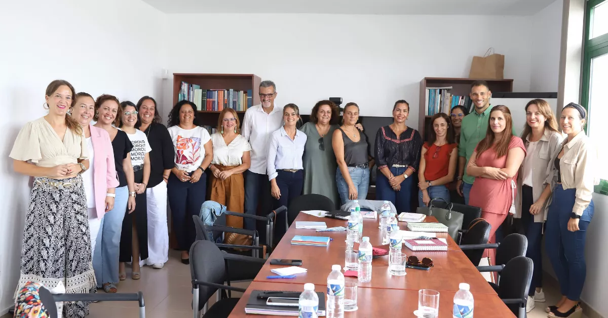 Reunión de la Mesa de Acción Social y Mayores en Lanzarote./ CEDIDA