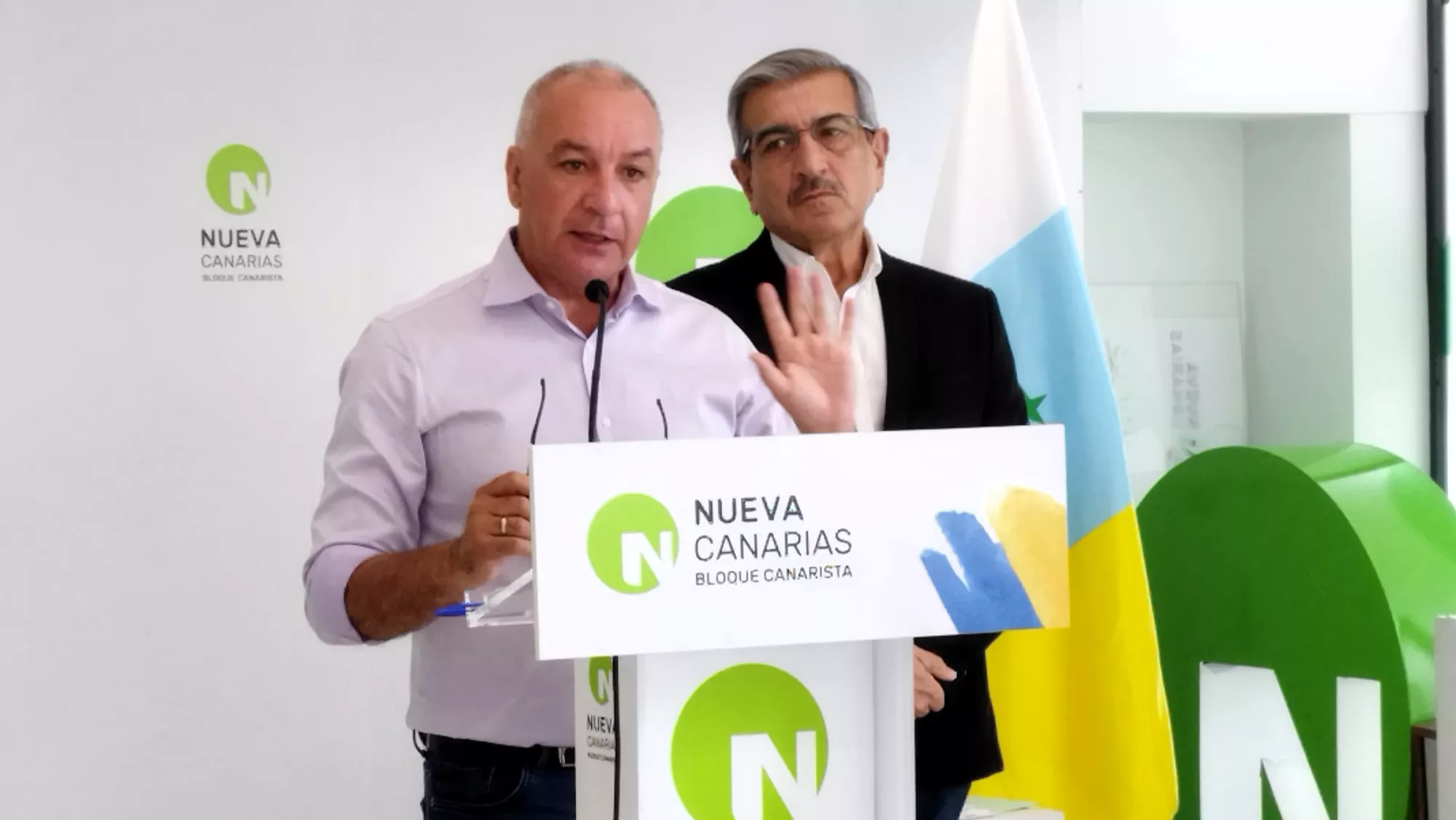 Luis Campos y Román Rodríguez / NUEVA CANARIAS 