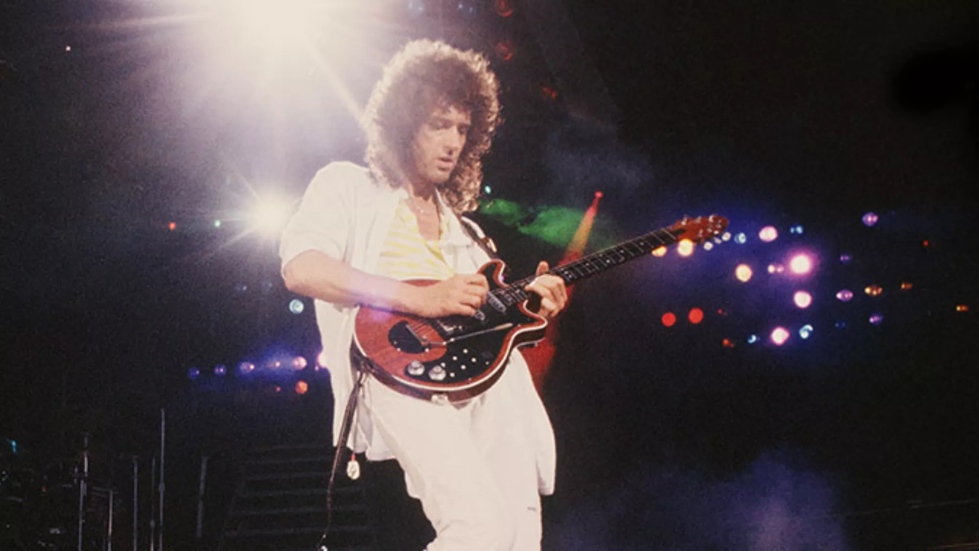 Imagen de Brian May, fundador de la banda Queen, que participará en el Festival Starmus. / WEB QUEEN