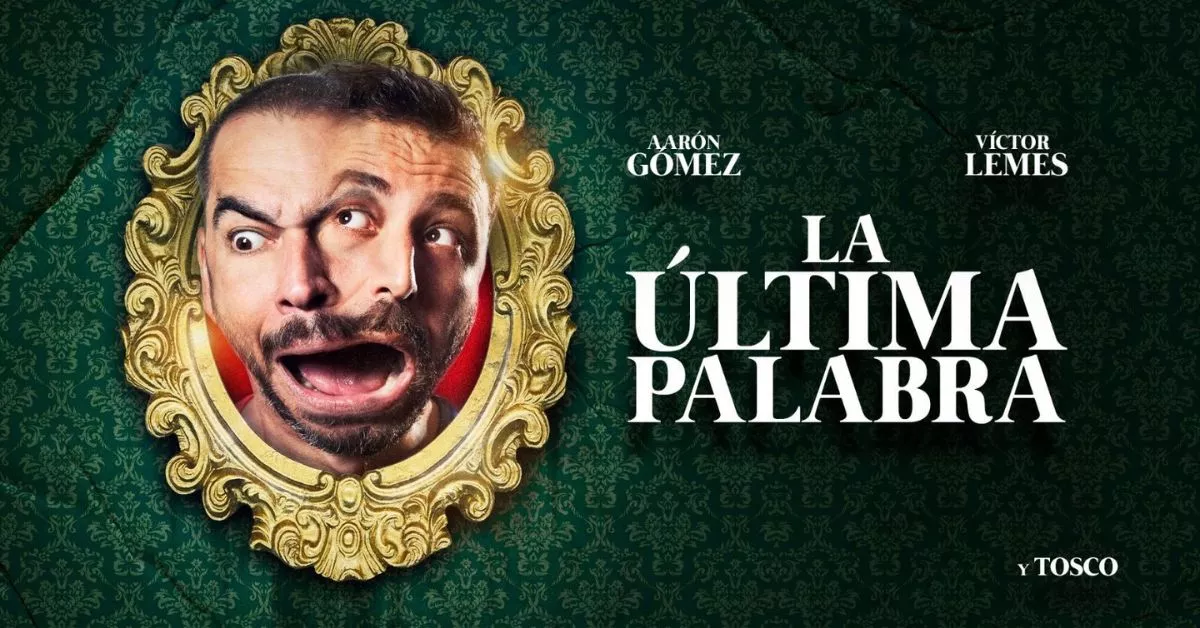 Cartel del espectáculo La última palabra', de Víctor Lemes y Aarón Gómez / CEDIDA