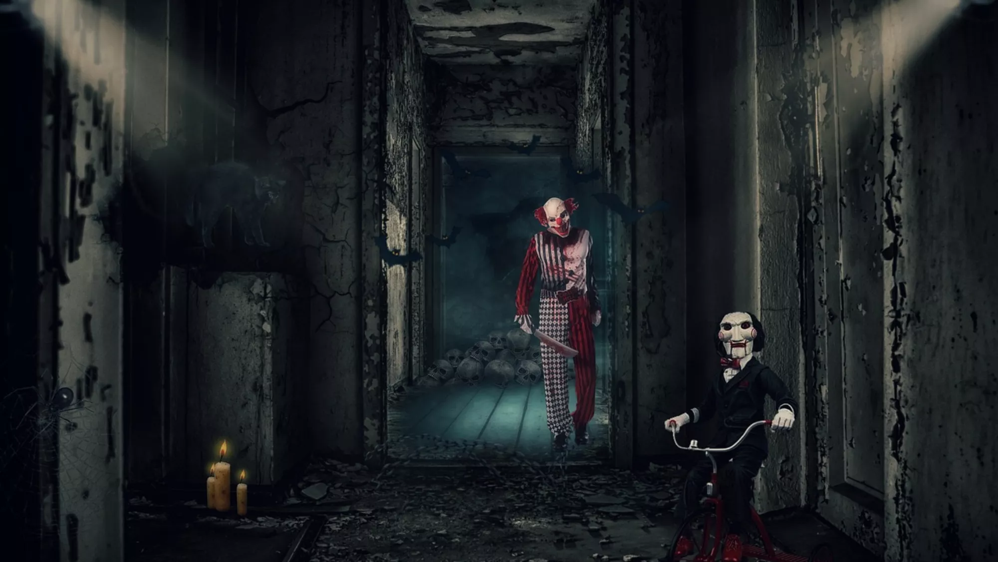 Imagen de una 'escape room' de terror. /  PIXABAY