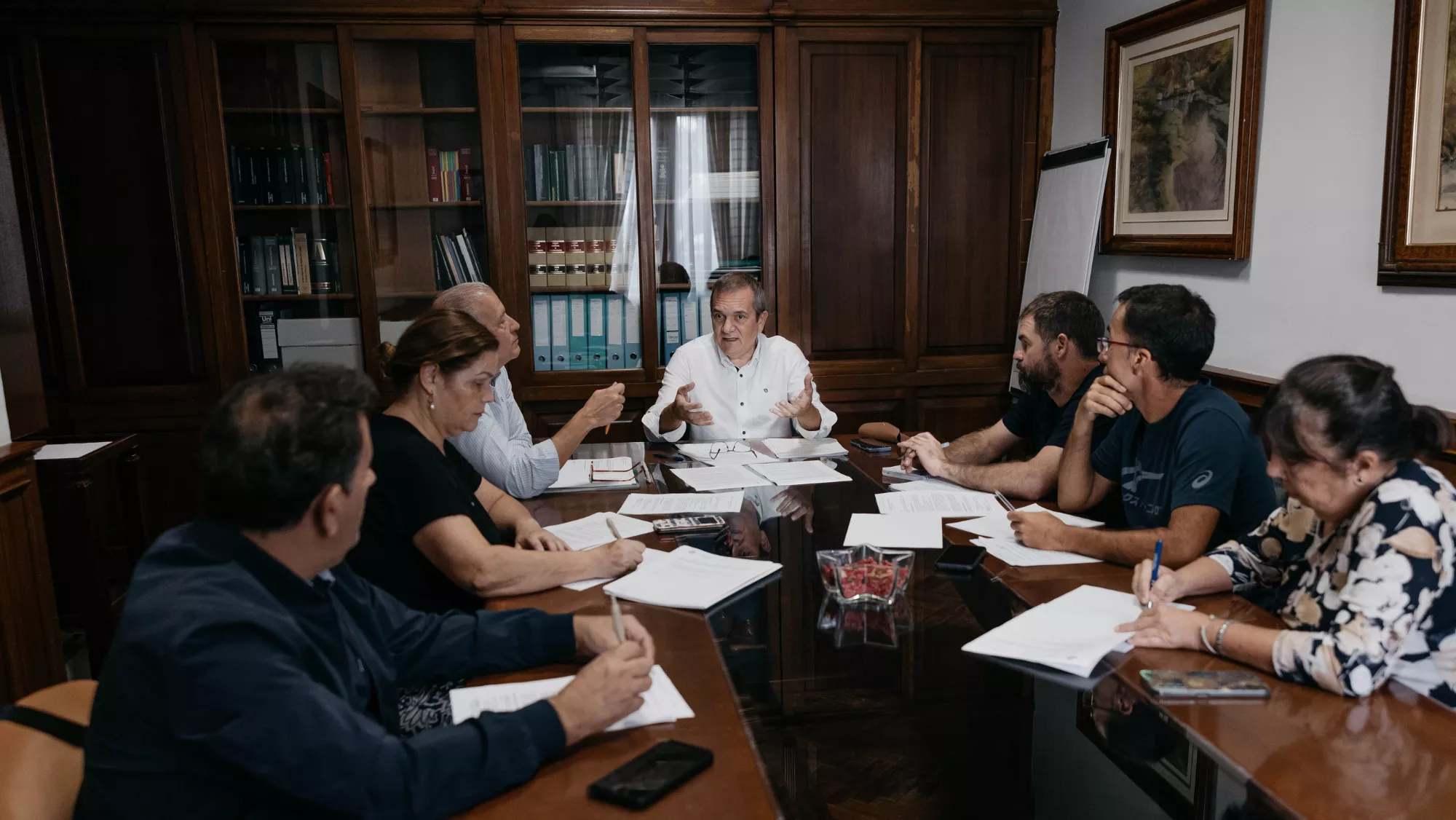 Reunión de la Mesa de Apicultura de Tenerife./ CEDIDA