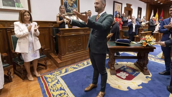 Juan Antonio Peña, alcalde de Telde / EFE