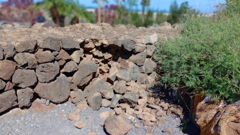 Destrozos en el parque de La Majada en Tejina./ CEDIDA Destrozos en el parque de La Majada en Tejina./ CEDIDA
