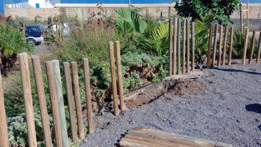 Destrozos en el parque de La Majada en Tejina./ CEDIDA Destrozos en el parque de La Majada en Tejina./ CEDIDA