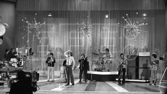 Concierto de Los Canarios en Televisión Española en 1971 / EFE