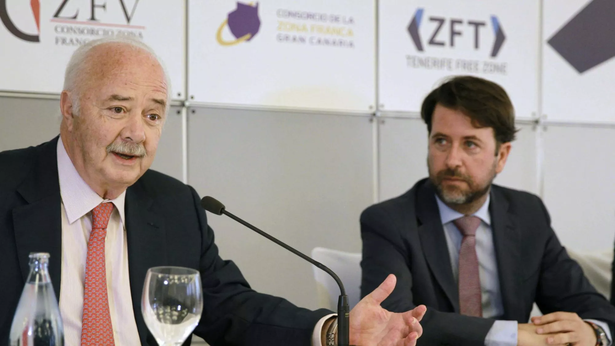 Ricardo Melchior y Carlos Alonso, investigados en el caso Geneto, ahora sobreseído./ ARCHIVO / EFE