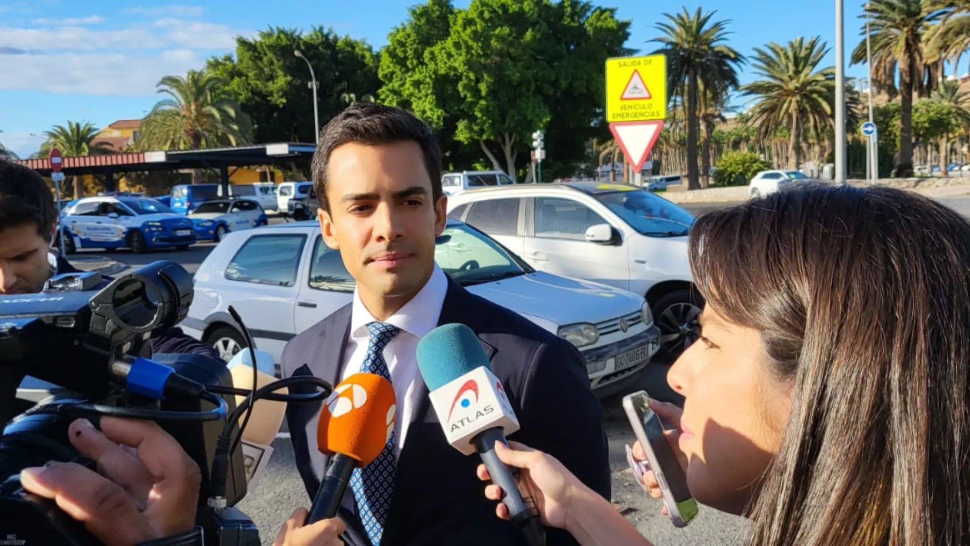 Gonzalo Ospina, abogado de la mujer que denunció a Rayco García por coacciones para obligarla a abortar. / AH