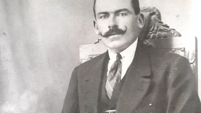 El tío abuelo Francesco Bevilacqua llegado a Las Palmas en 1914/ CEDIDA