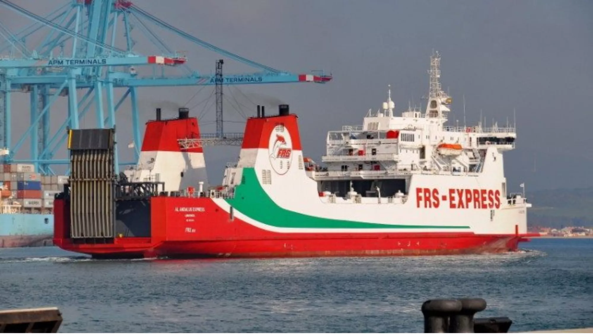 Barco 'Al Andalus Express', fletado por Naviera Armas./ CÁMARA DE COMERCIO DE LANZAROTE