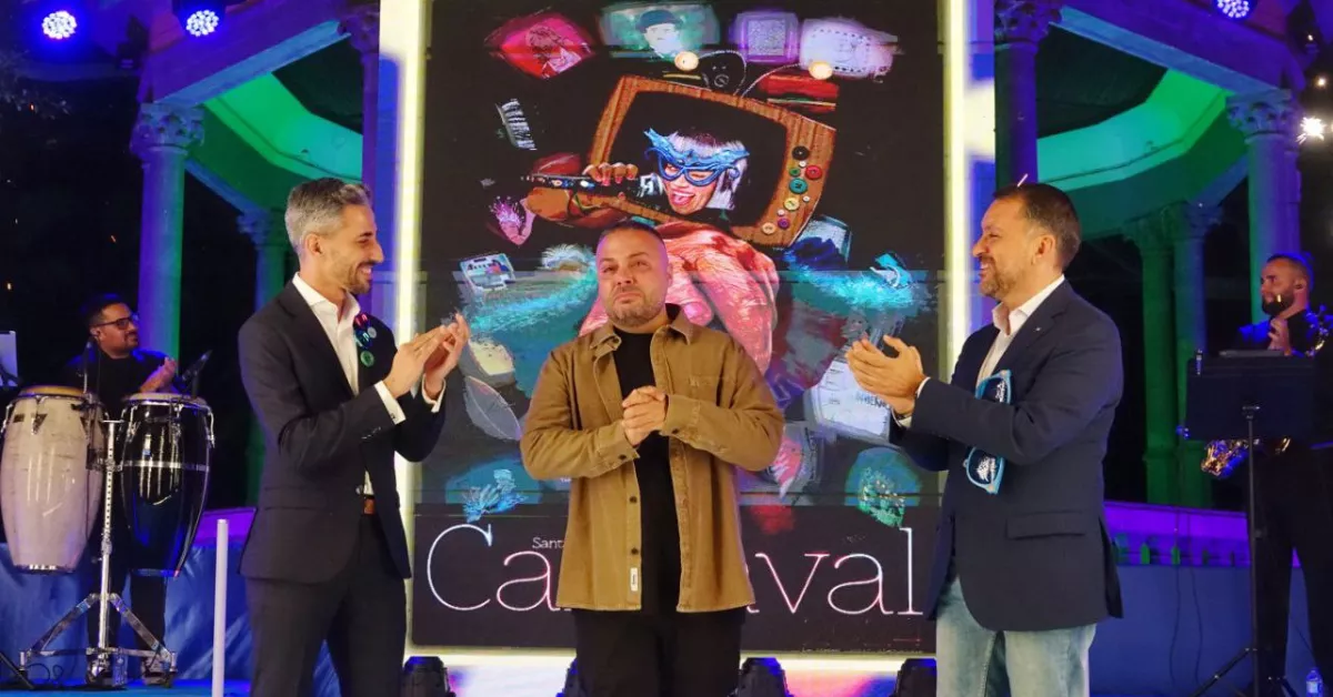 Arón Morales Pérez, ganador del cartel del Carnaval 2024 / AYUNTAMIENTO DE SANTA CRUZ DE TENERIFE