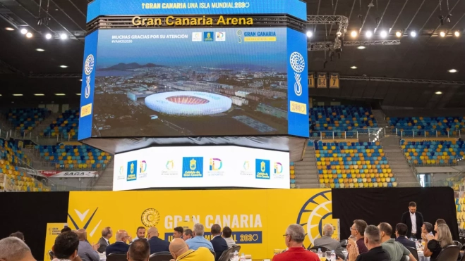 Desayuno informativo sobre la candidatura al Mundial de Fútbol 2030 / CABILDO DE GRAN CANARIA